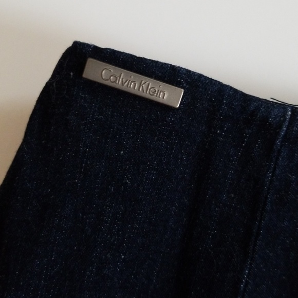 Calvin Klein Tiere Denim Skirt, Size 8? - Picture 3 of 5